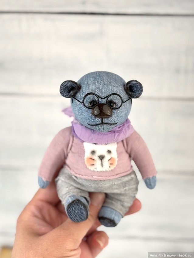 Тедди мишка Пьер — Авторские мишки Тедди и друзья: фото (фото 2)