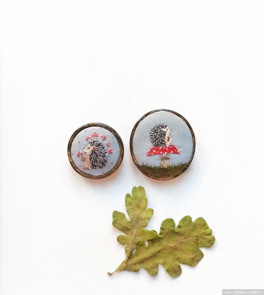 Ежики, грибочки и не только