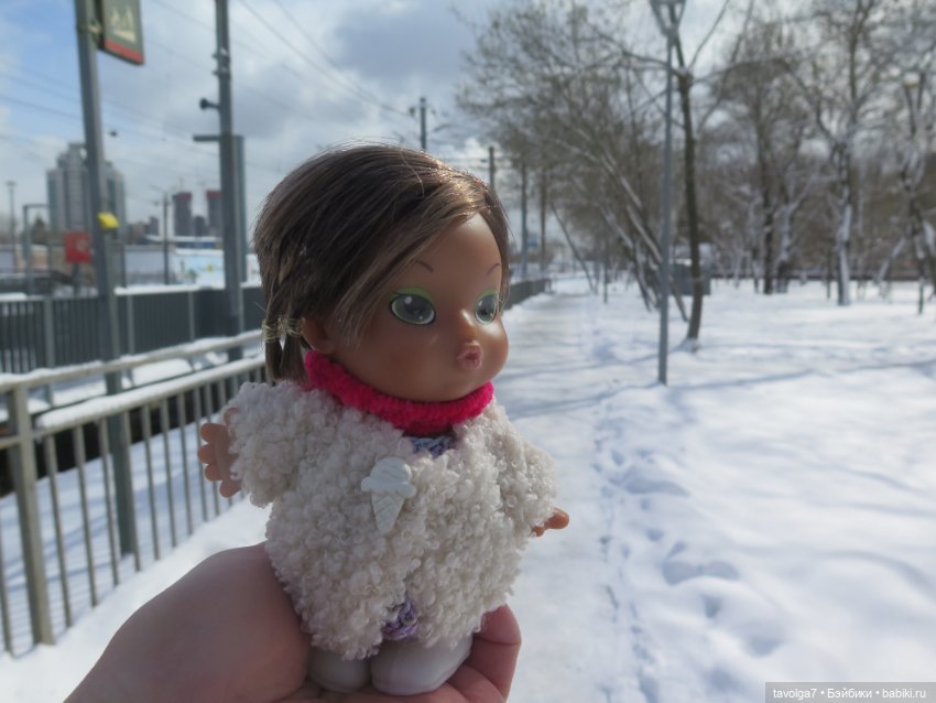 Jaggets Famosa мини и снег в Москве в апреле 2025