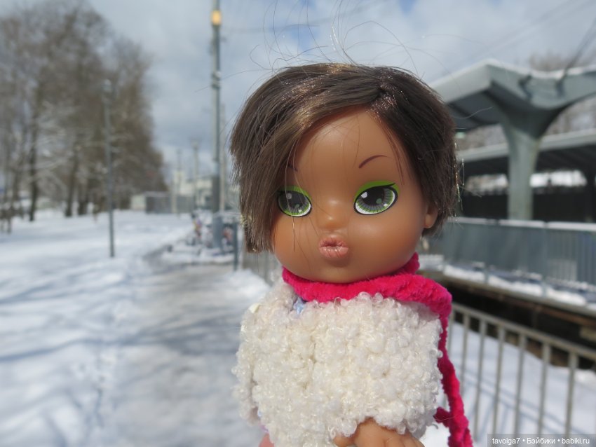 Jaggets Famosa мини и снег в Москве в апреле 2025