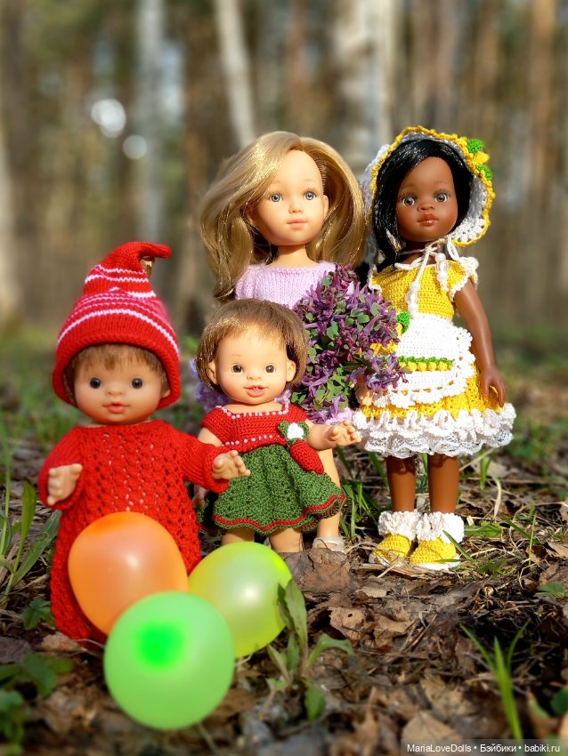 Весенние прогулки — Куклы Paola Reina (Паола Рейна): новинки