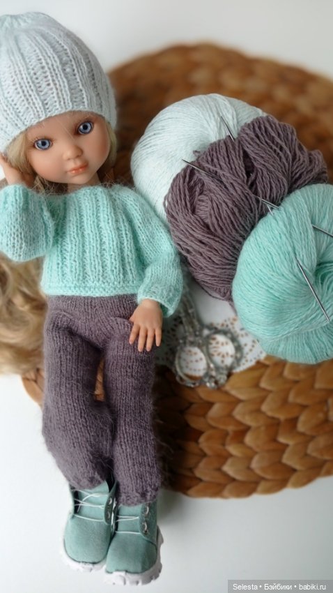 Мои любимые цвета — Одежда и обувь для кукол своими руками: фото (фото 8)