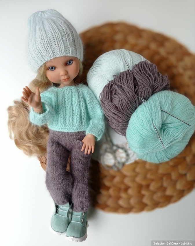 Мои любимые цвета — Одежда и обувь для кукол своими руками: фото (фото 6)