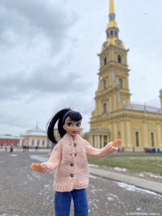 С Аделлой в Петропавловскую крепость