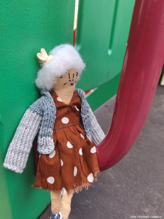 Старушка своими руками — Мягкие игровые и текстильные куклы: тряпичные (фото 3)