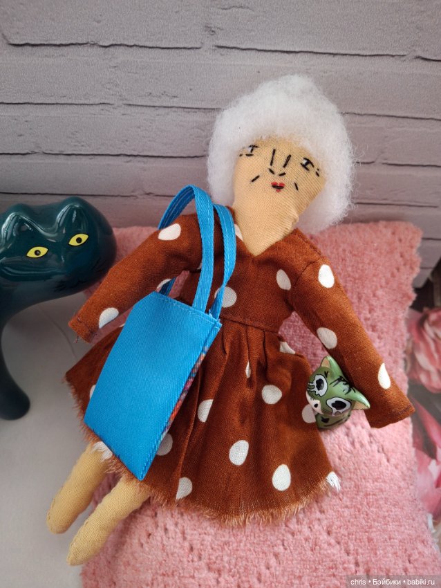 Старушка своими руками — Мягкие игровые и текстильные куклы: тряпичные