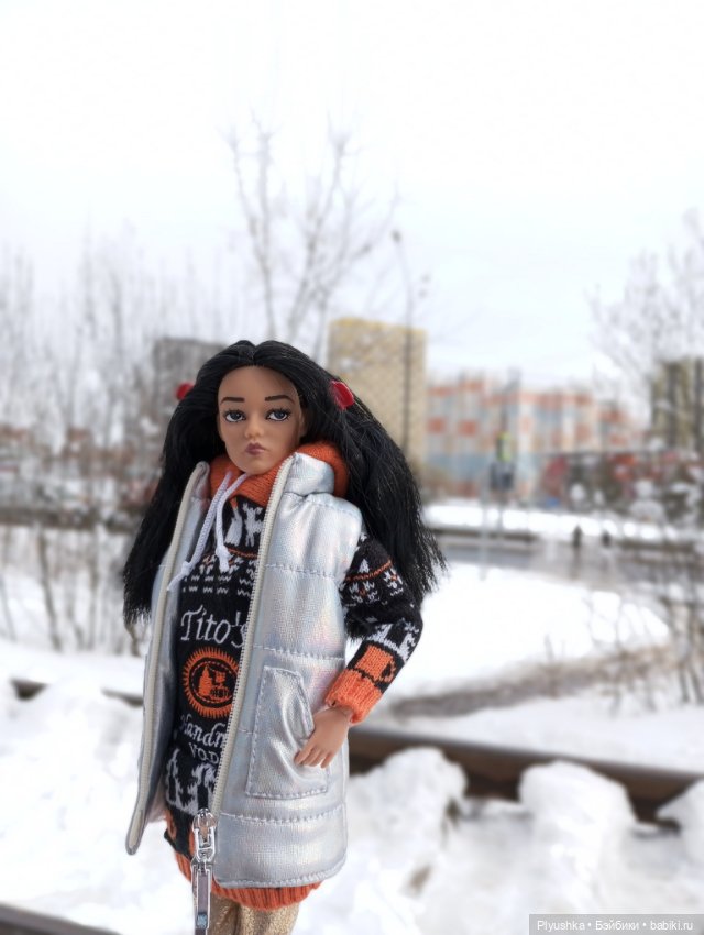 В зимнем лесу. В апреле) — Аналоги Барби и куклы 1/6: клоны 90