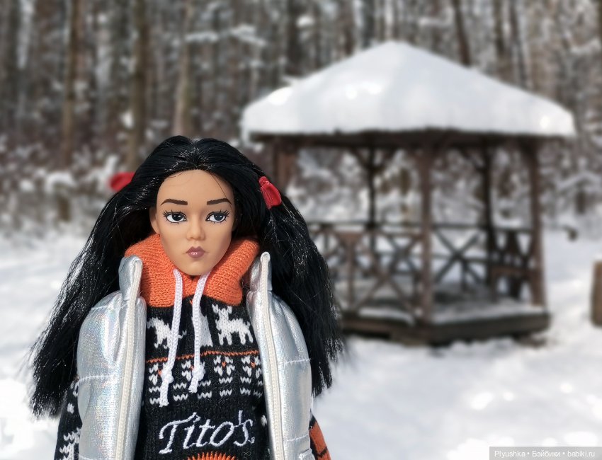 В зимнем лесу. В апреле) — Аналоги Барби и куклы 1/6: клоны 90 (фото 10)