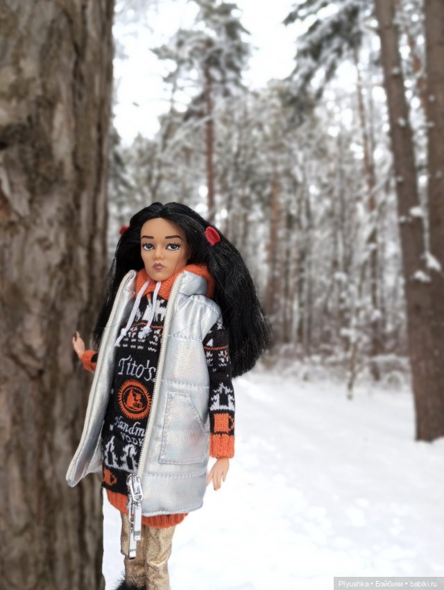 В зимнем лесу. В апреле) — Аналоги Барби и куклы 1/6: клоны 90