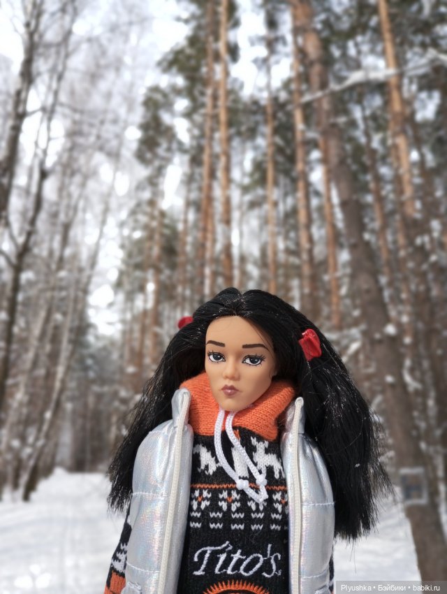 В зимнем лесу. В апреле) — Аналоги Барби и куклы 1/6: клоны 90 (фото 7)