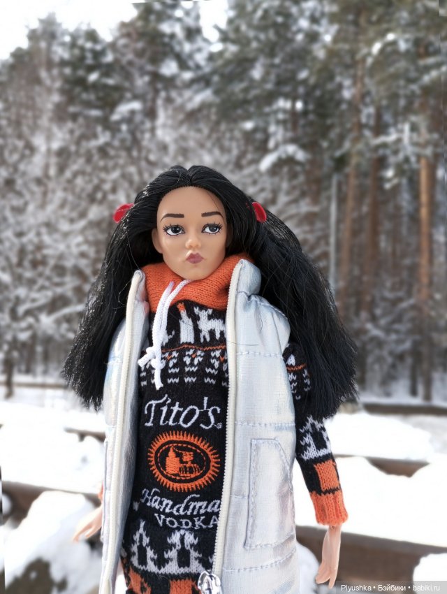 В зимнем лесу. В апреле) — Аналоги Барби и куклы 1/6: клоны 90 (фото 2)