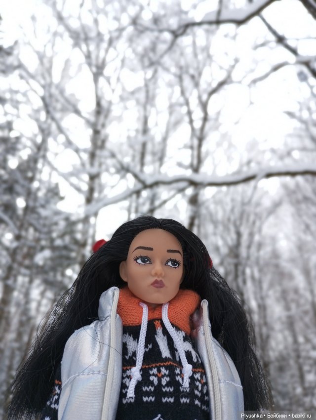 В зимнем лесу. В апреле) — Аналоги Барби и куклы 1/6: клоны 90
