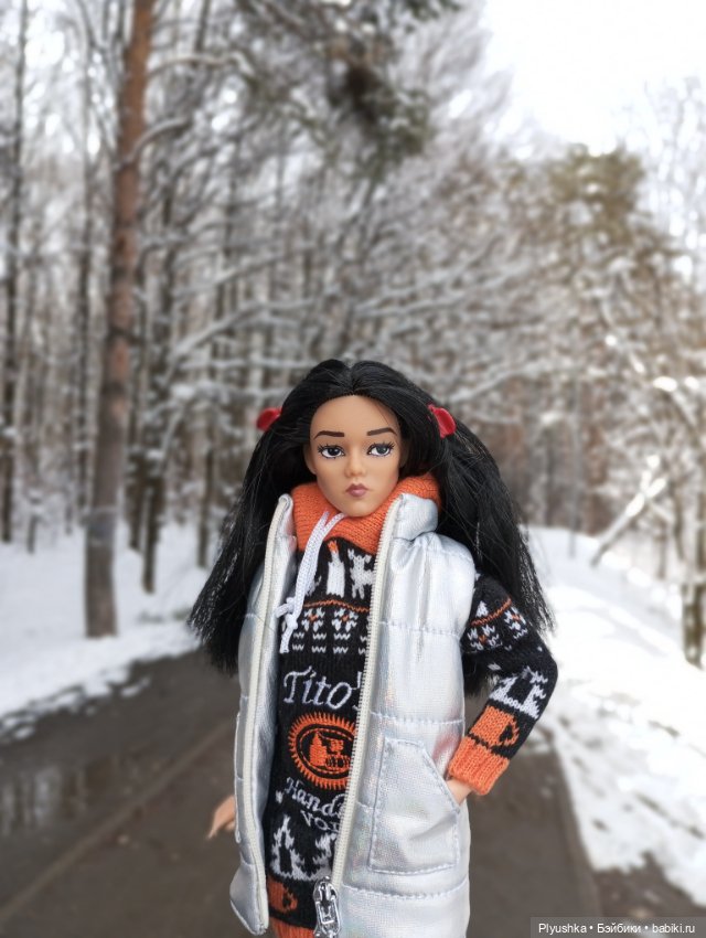 В зимнем лесу. В апреле) — Аналоги Барби и куклы 1/6: клоны 90 (фото 5)