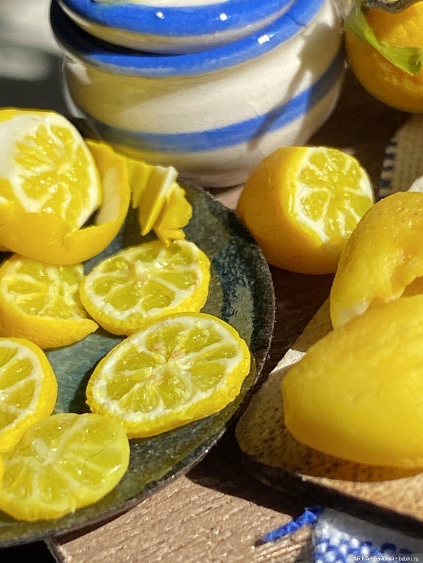 Лимонадный прилавок — Кукольная миниатюра своими руками: еда (фото 4)