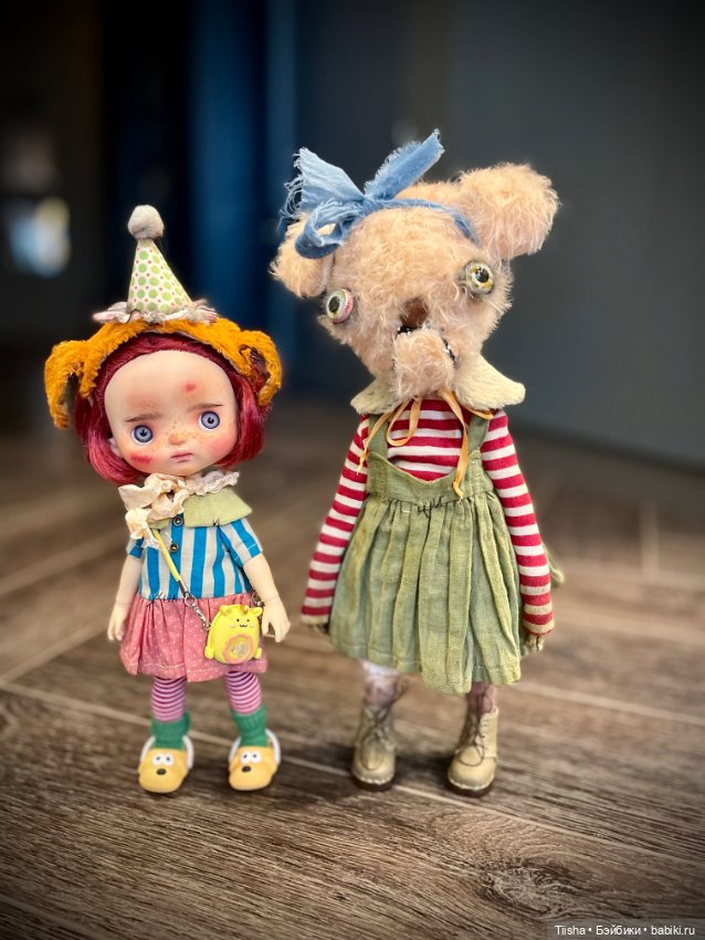 Забавные и странные … — Домашние фото авторских игрушек: Тедди (фото 8)