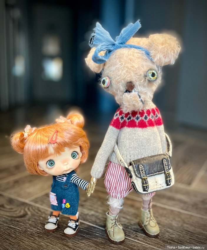 Забавные и странные … — Домашние фото авторских игрушек: Тедди