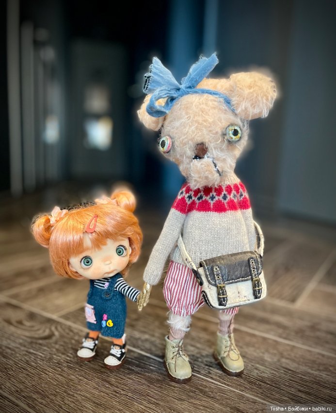 Забавные и странные … — Домашние фото авторских игрушек: Тедди (фото 4)