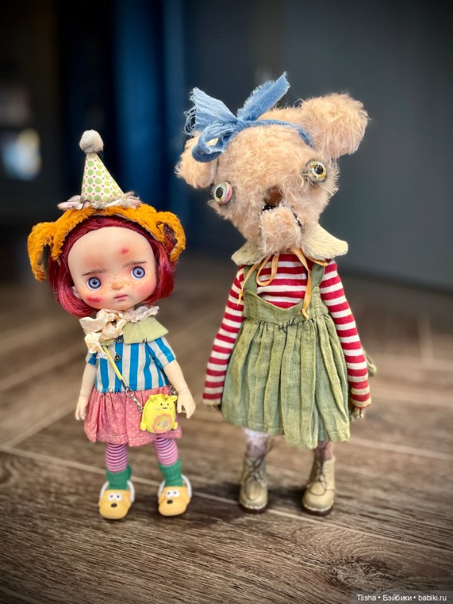 Забавные и странные … — Домашние фото авторских игрушек: Тедди (фото 6)