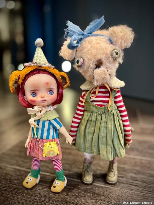 Забавные и странные … — Домашние фото авторских игрушек: Тедди (фото 5)