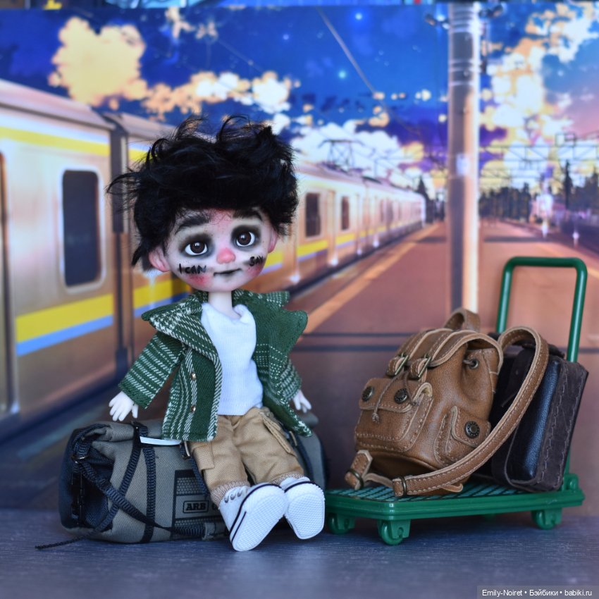 Чемоданное настроение — ООАК и репейнт игровых кукол: Bratz