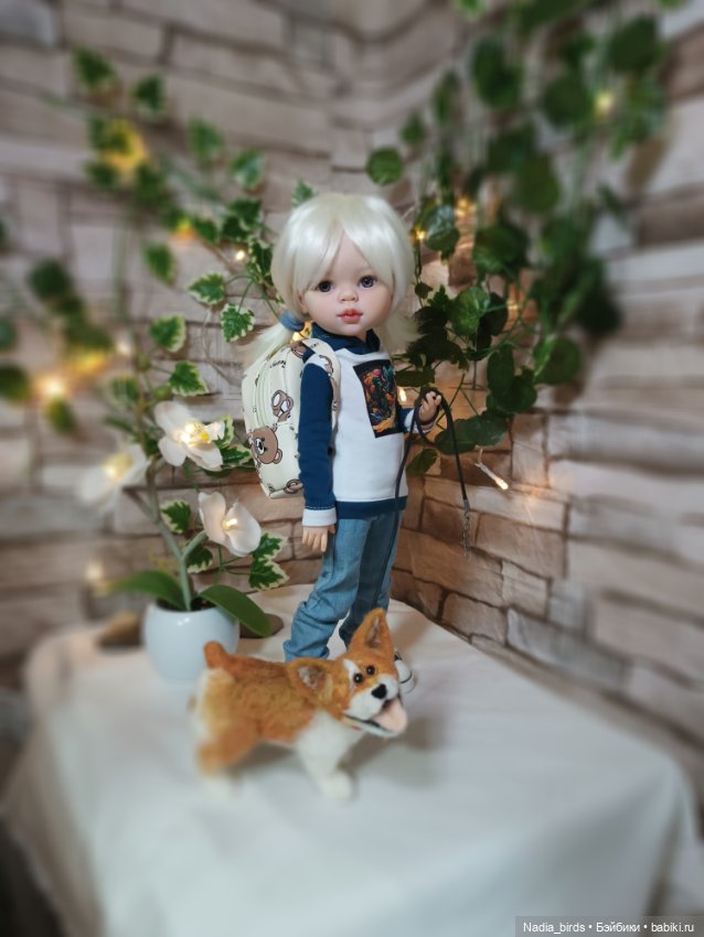 А что это у тебя в рюкзачке