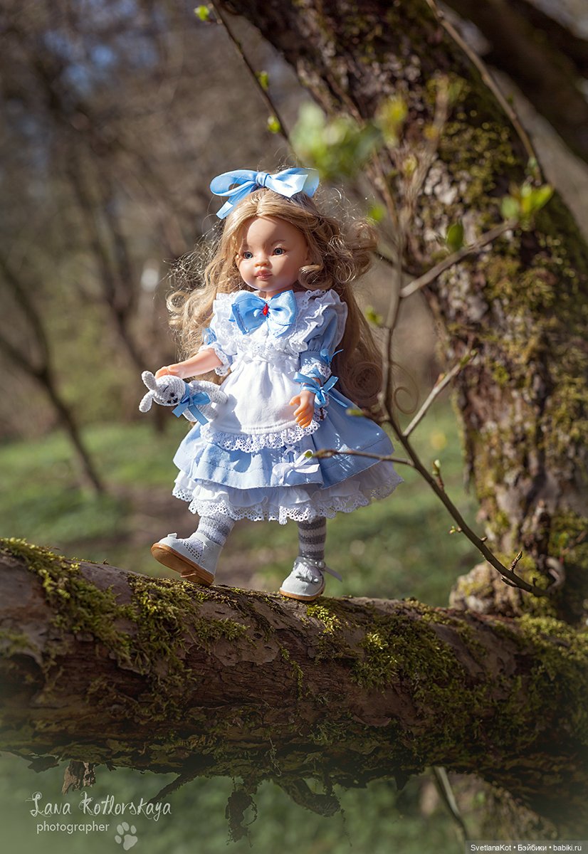 Весна-Алиса в диком Калининградском парке