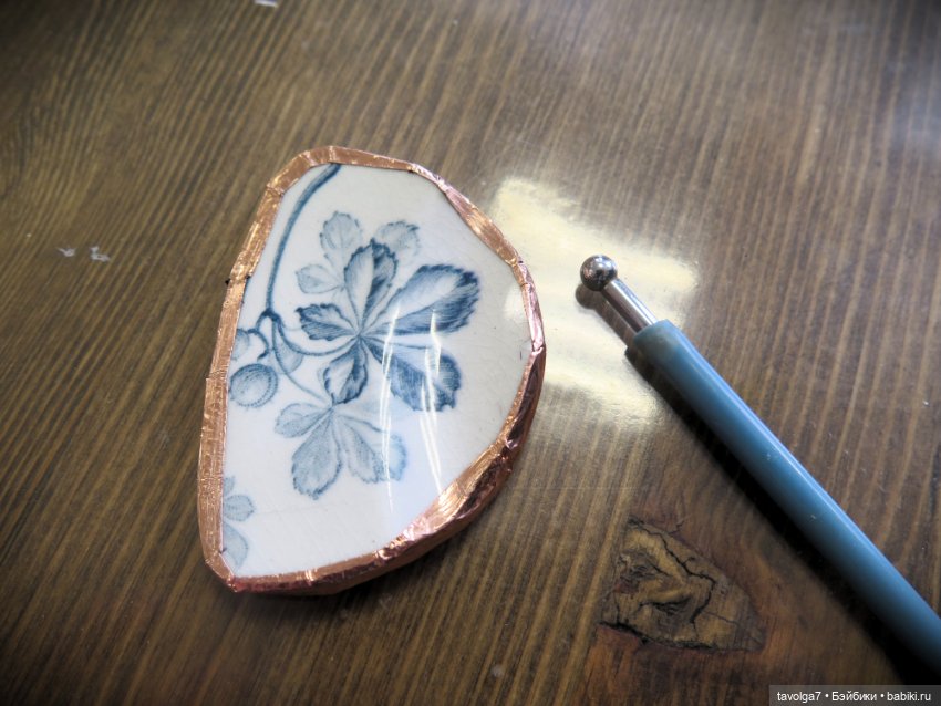 Урок по украшениям в технике Тиффани