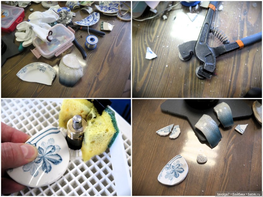 Урок по украшениям в технике Тиффани (фото 7)