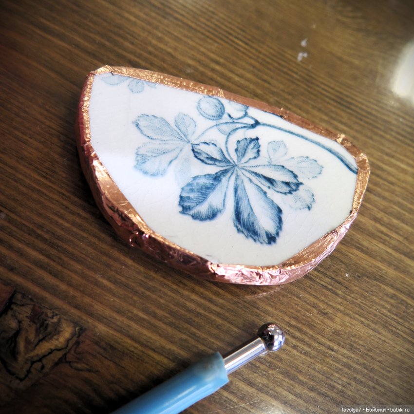 Урок по украшениям в технике Тиффани