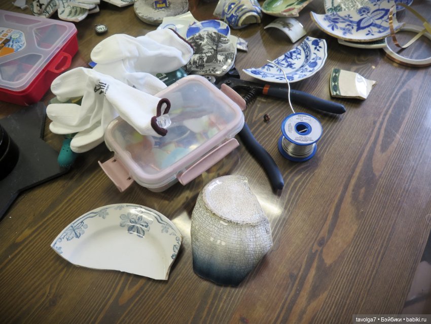 Урок по украшениям в технике Тиффани (фото 6)