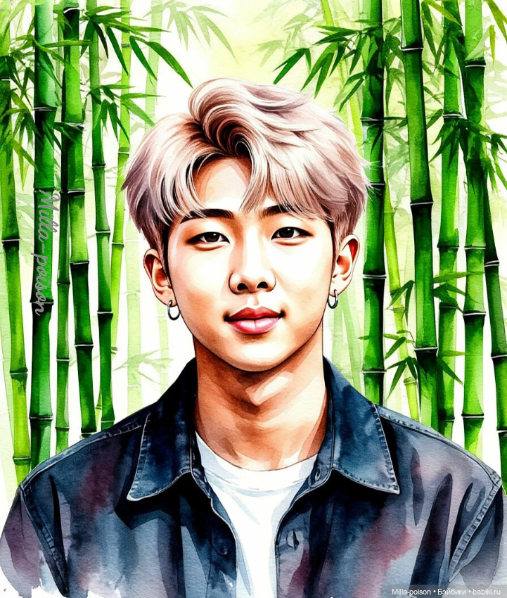 Намджун — Рисование и арт: скетчи