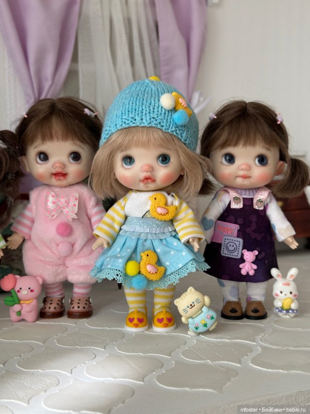 Моя маленькая банда OB11 — Куклы и тела Obitsu 11 (Ob11): гибриды (фото 10)