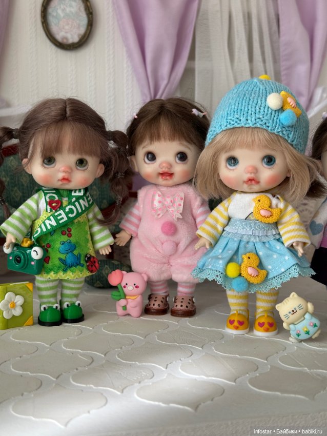 Моя маленькая банда OB11 — Куклы и тела Obitsu 11 (Ob11): гибриды (фото 9)