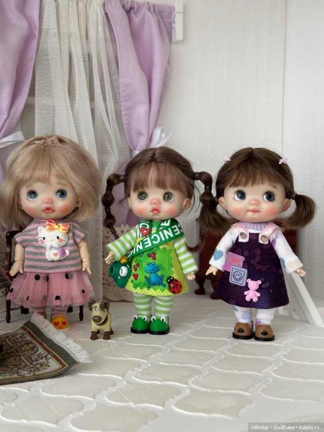 Моя маленькая банда OB11 — Куклы и тела Obitsu 11 (Ob11): гибриды