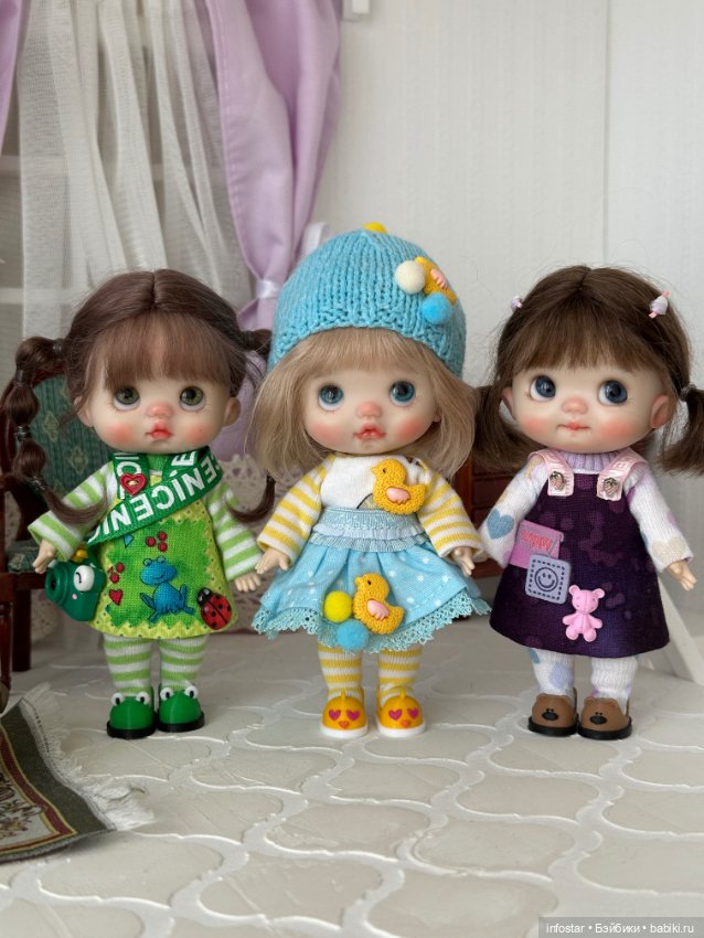 Моя маленькая банда OB11 — Куклы и тела Obitsu 11 (Ob11): гибриды