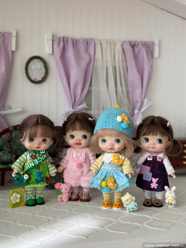 Моя маленькая банда OB11 — Куклы и тела Obitsu 11 (Ob11): гибриды