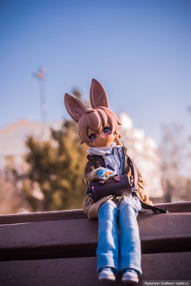 Лемонель и Канелла гуляют ранней весной (фото 2)