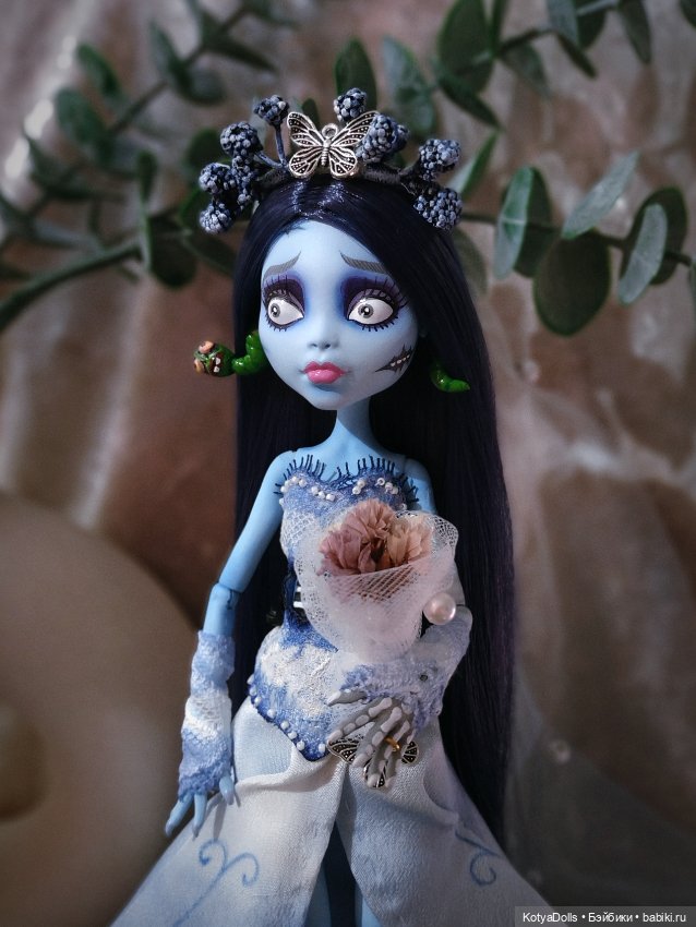 Труп Невесты Эмили ООАК — ООАК Monster High и Ever After High: репейнт