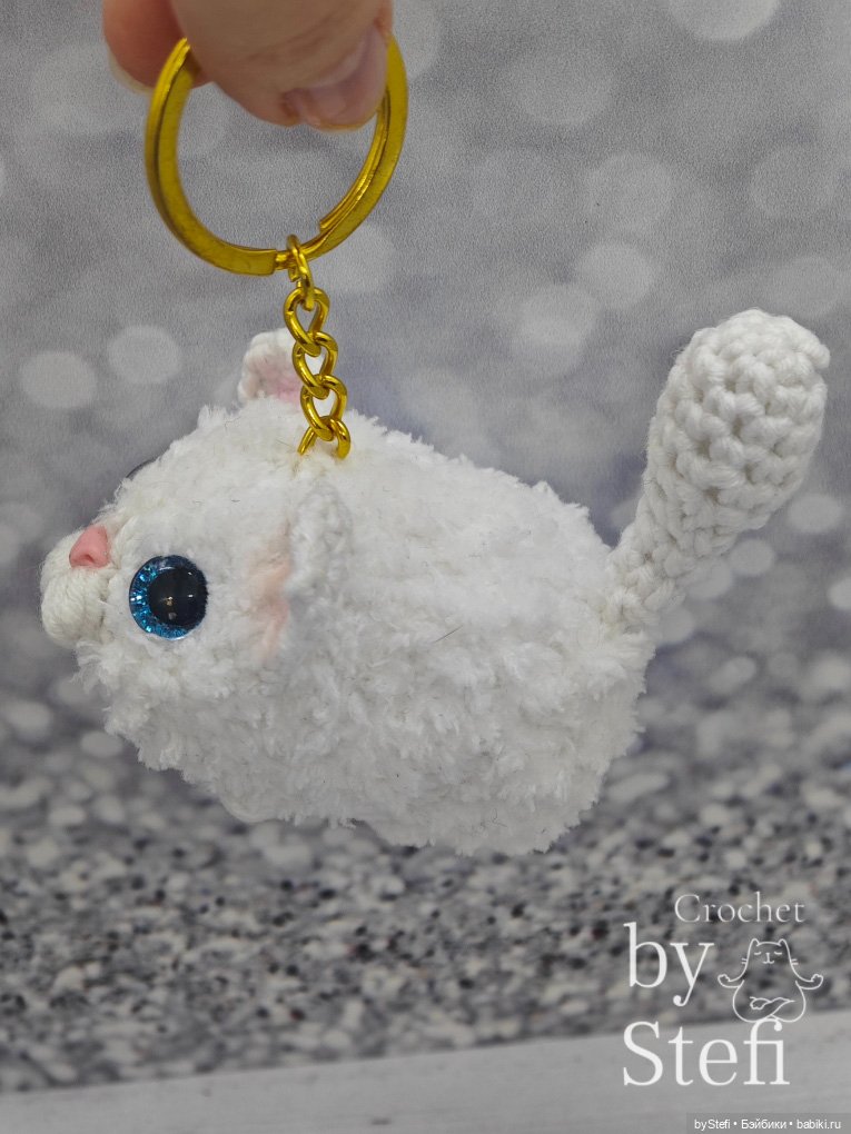 Котик Каспер — Вязаные игрушки и амигуруми: крючком (фото 8)