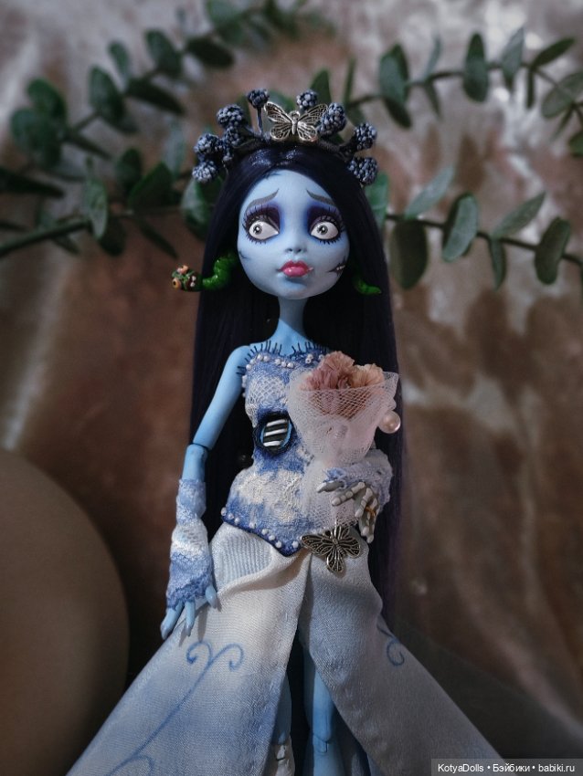 Труп Невесты Эмили ООАК — ООАК Monster High и Ever After High: репейнт