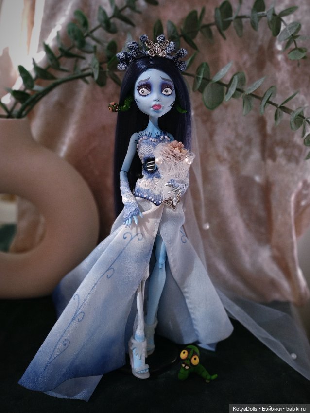 Труп Невесты Эмили ООАК — ООАК Monster High и Ever After High: репейнт (фото 3)