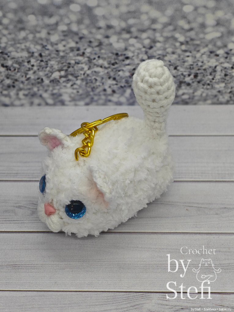 Котик Каспер — Вязаные игрушки и амигуруми: крючком (фото 5)