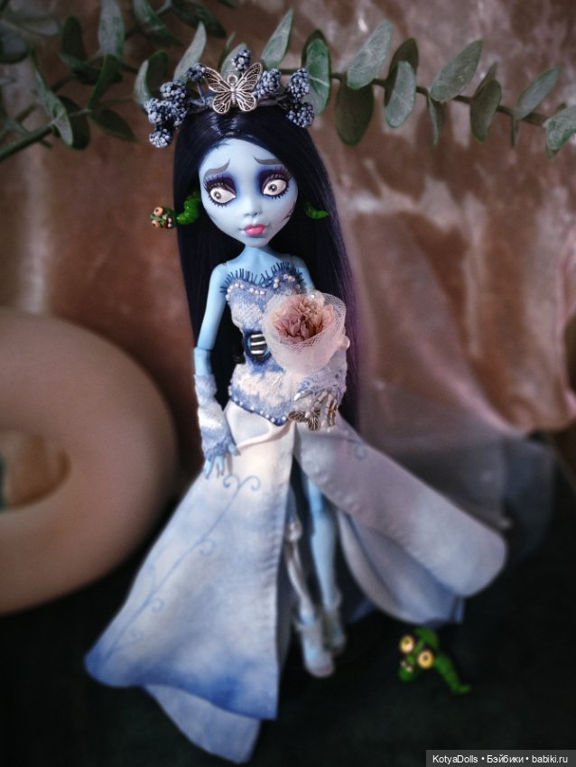 Труп Невесты Эмили ООАК — ООАК Monster High и Ever After High: репейнт