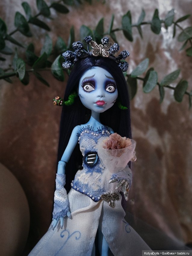 Труп Невесты Эмили ООАК — ООАК Monster High и Ever After High: репейнт