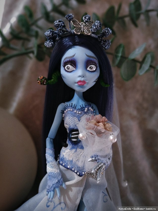 Труп Невесты Эмили ООАК — ООАК Monster High и Ever After High: репейнт