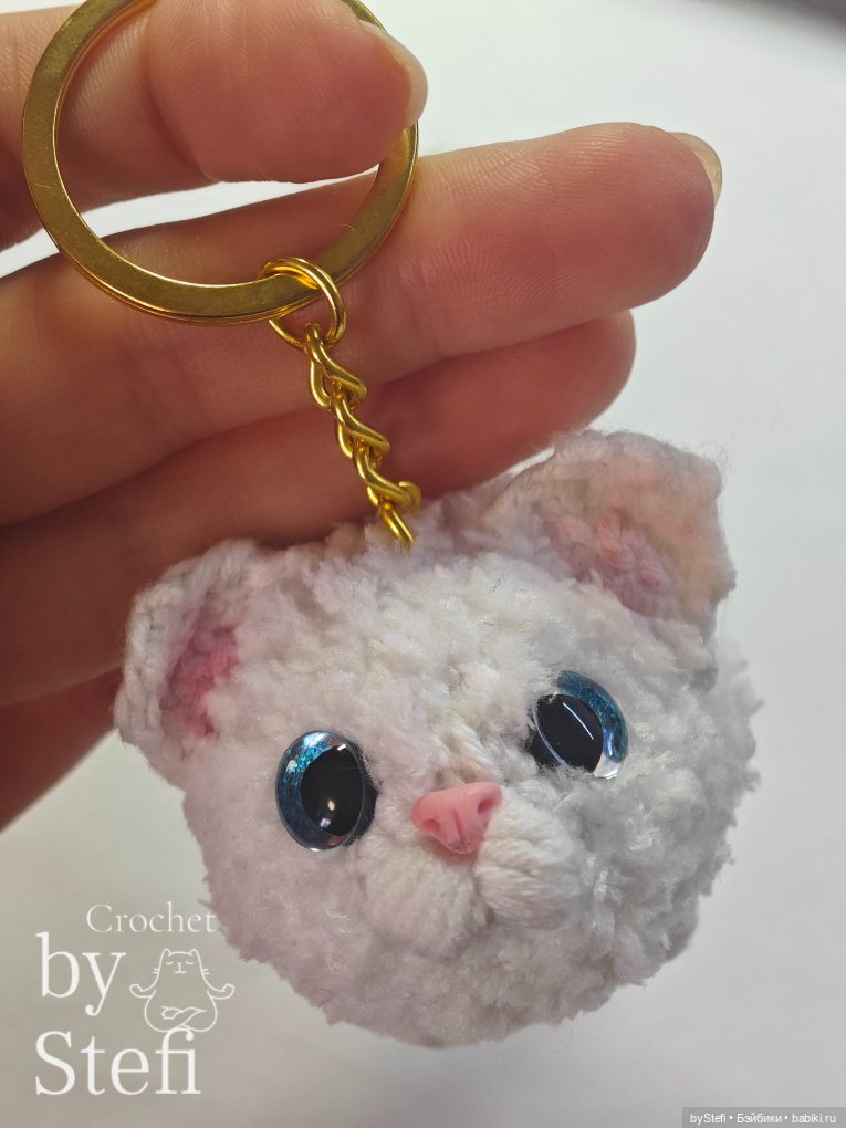 Котик Каспер — Вязаные игрушки и амигуруми: крючком (фото 2)