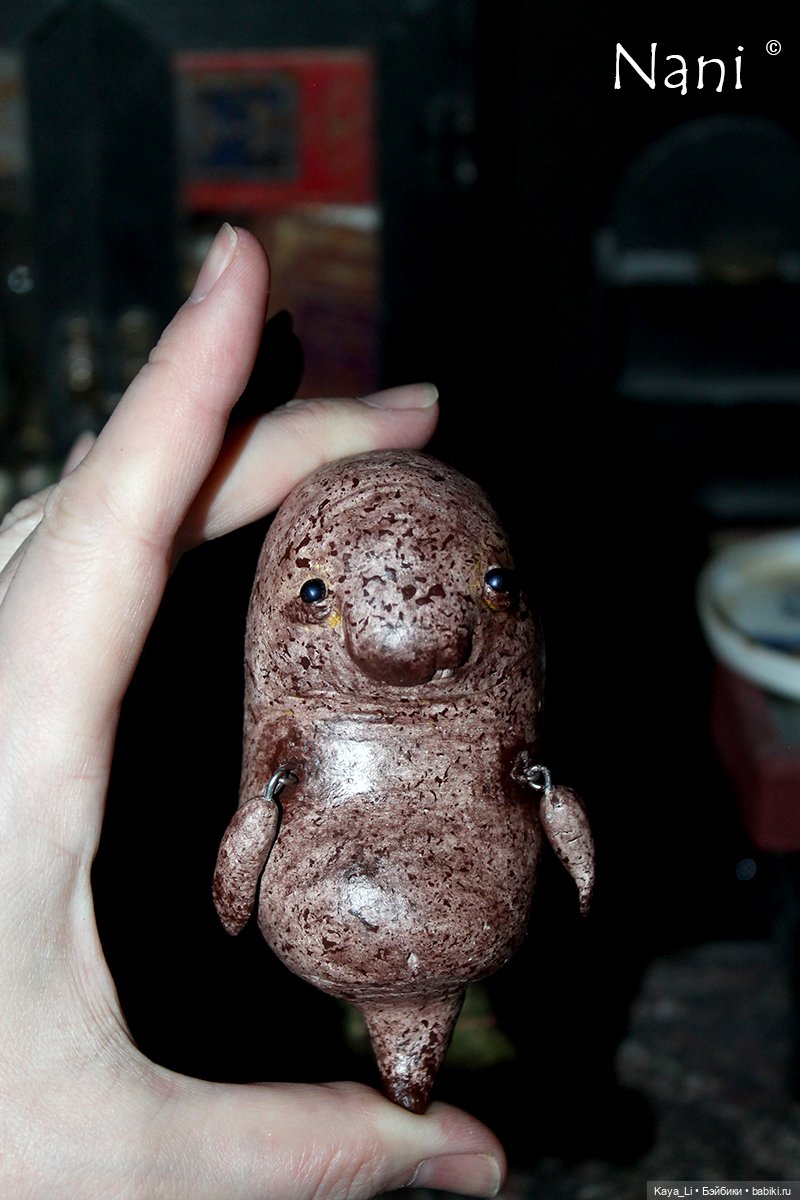 Слизнячки — Лепка авторских игрушек и папье