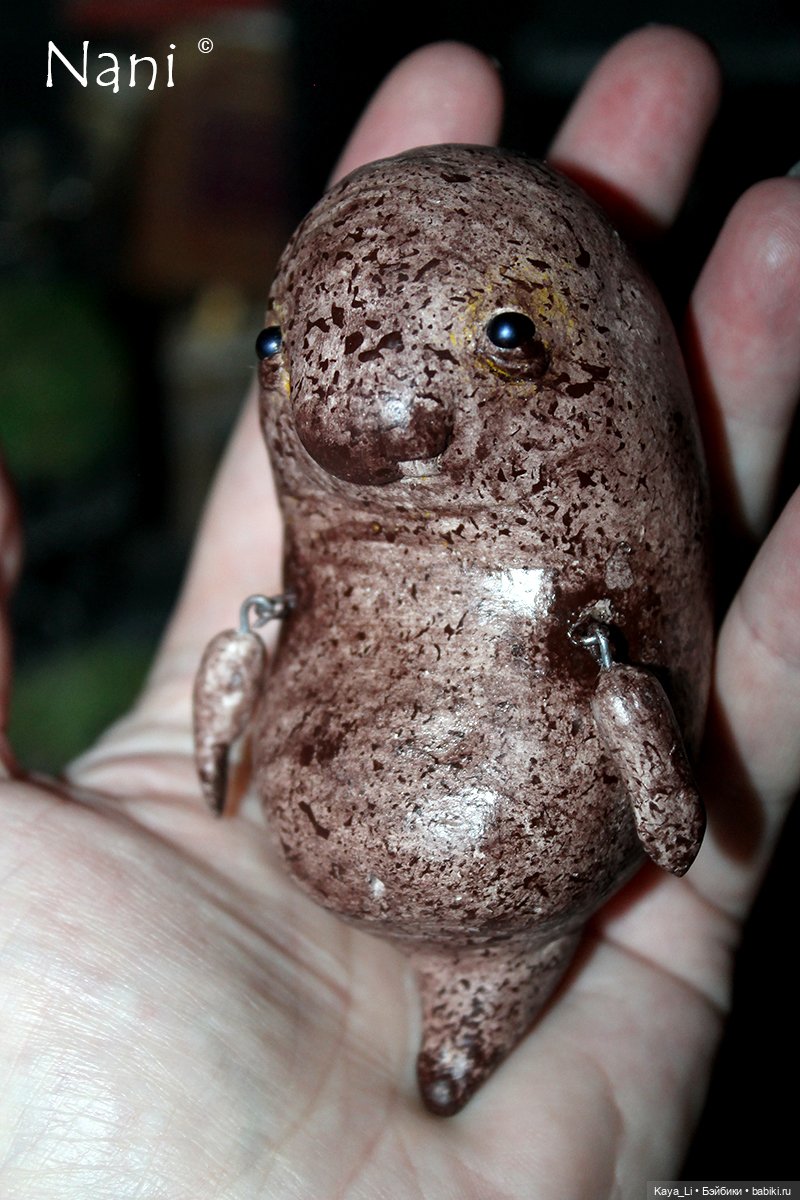 Слизнячки — Лепка авторских игрушек и папье