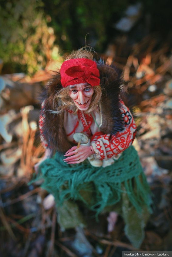 Бабуся Ягуся — Авторские шарнирные куклы своими руками: лепка