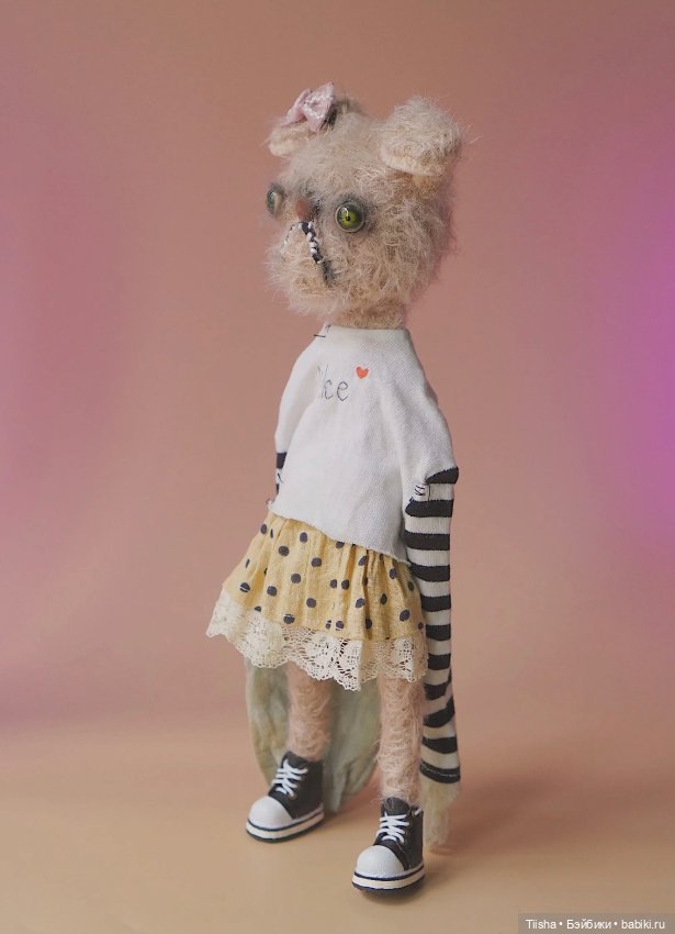 Леди собачка … — Текстильные игрушки и примитивы: кофейные (фото 8)